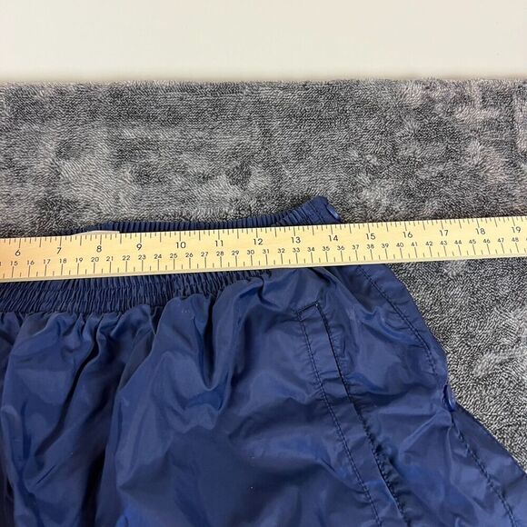 Adidas Y2K Tearaway Span Button Lined Track Pants Nylon Blue Trefoil Men's L - Picture 7 of 16